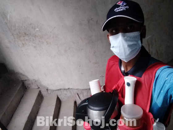 Coffee selling set-up bag